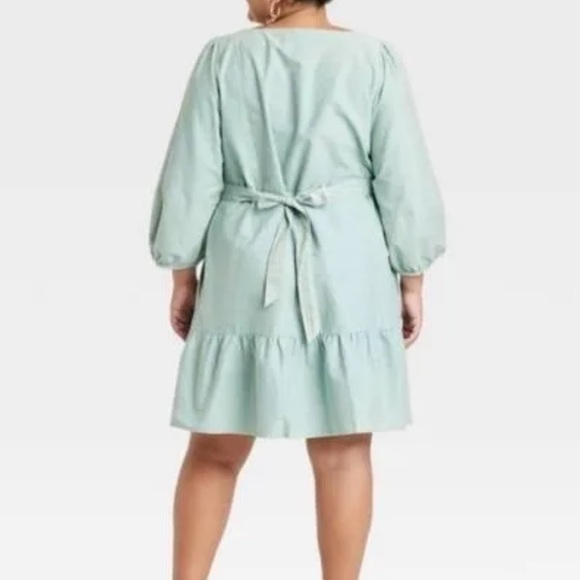 Ava & Viv balloon sleeve dress size 3X SKU 18 1066 - Picture 2 of 8